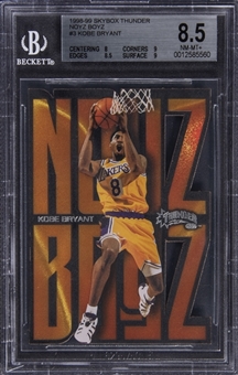 1998-99 SkyBox Thunder Noyz Boyz #3 Kobe Bryant - BGS NM-MT+ 8.5
